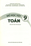 ĐỂ HỌC TỐT TOÁN LỚP 9 - TẬP 1 (Bộ sách Chân trời sáng tạo)